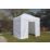 Mini Marquees  6' 6" x 10' (Nominal) Hip Fabric Gazebo White