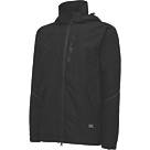 Hard Yakka Orbit Waterproof Jacket Black Medium 38" Chest