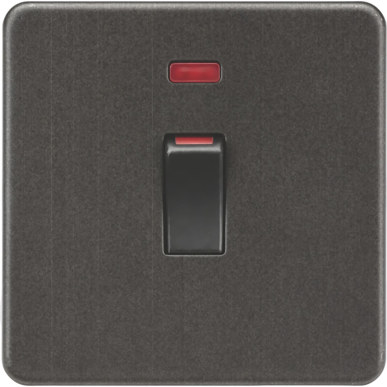 Knightsbridge 45A 1-Gang DP Control Switch Smoked Bronze with LED (739TX)