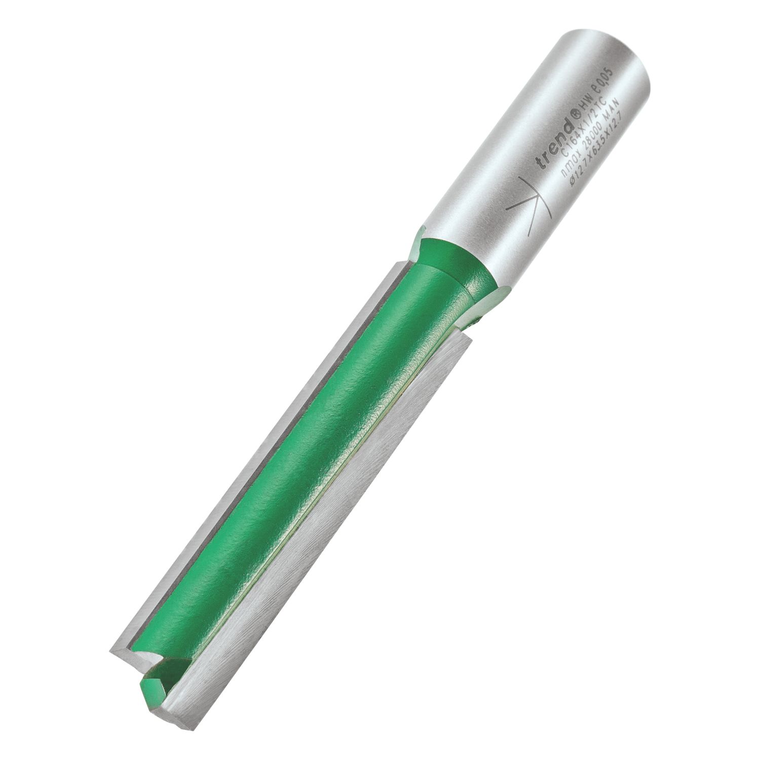Trend C164X1/2TC 1/2" Straight Worktop Router Cutter 12.7mm x 63mm (739XG)