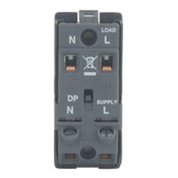 Hager Sollysta WMGKS 20A Grid 2-Pole Key Switch White