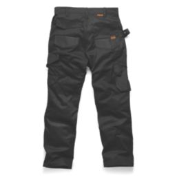 Scruffs TradeFlex Trousers Black 34" W 32" L