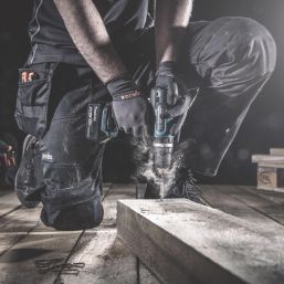 Scruffs TradeFlex Work Trousers Black 34" W 32" L