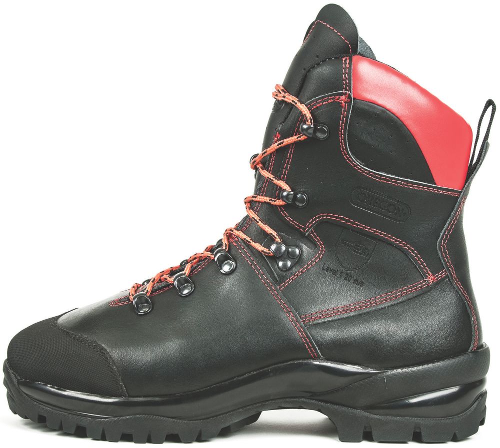 Screwfix store chainsaw boots