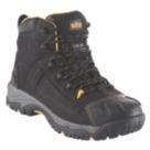 Site Fortress Size 6  Black Waterproof Steel Toe Cap Safety Boots