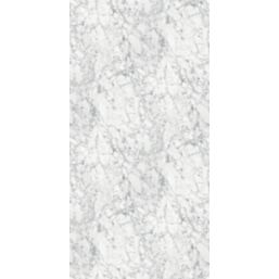 Splashwall Marble Bathroom Wall Panel Matt White 1210mm x 2420mm x 11mm