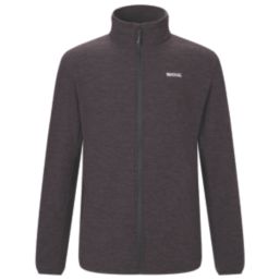 Regatta Harrow Full Zip Fleece Black Marl  5X Large 55-57" Chest