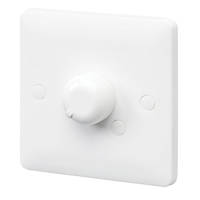 MK Base 1-Gang 1-Way LED Dimmer Switch  White