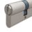 Smith & Locke  6-Pin Cylinder Lock 45-55 (100mm) Silver