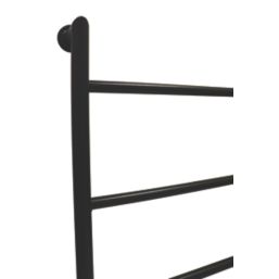 Towelrads 1200mm x 530mm 982BTU Black Flat Designer Towel Radiator