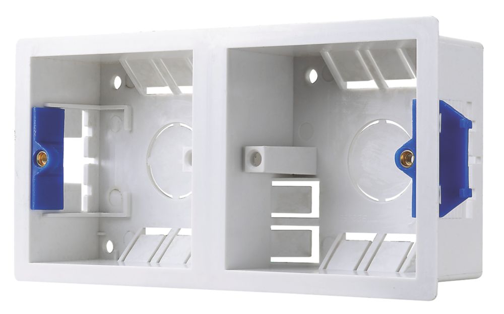 British General 2Gang Dry Lining Box 35mm Screwfix