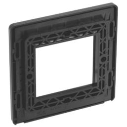 British General Evolve 2-Module Modular Faceplate Matt Black