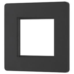 British General Evolve 2-Module Modular Faceplate Matt Black