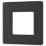 British General Evolve 2-Module Modular Faceplate Matt Black
