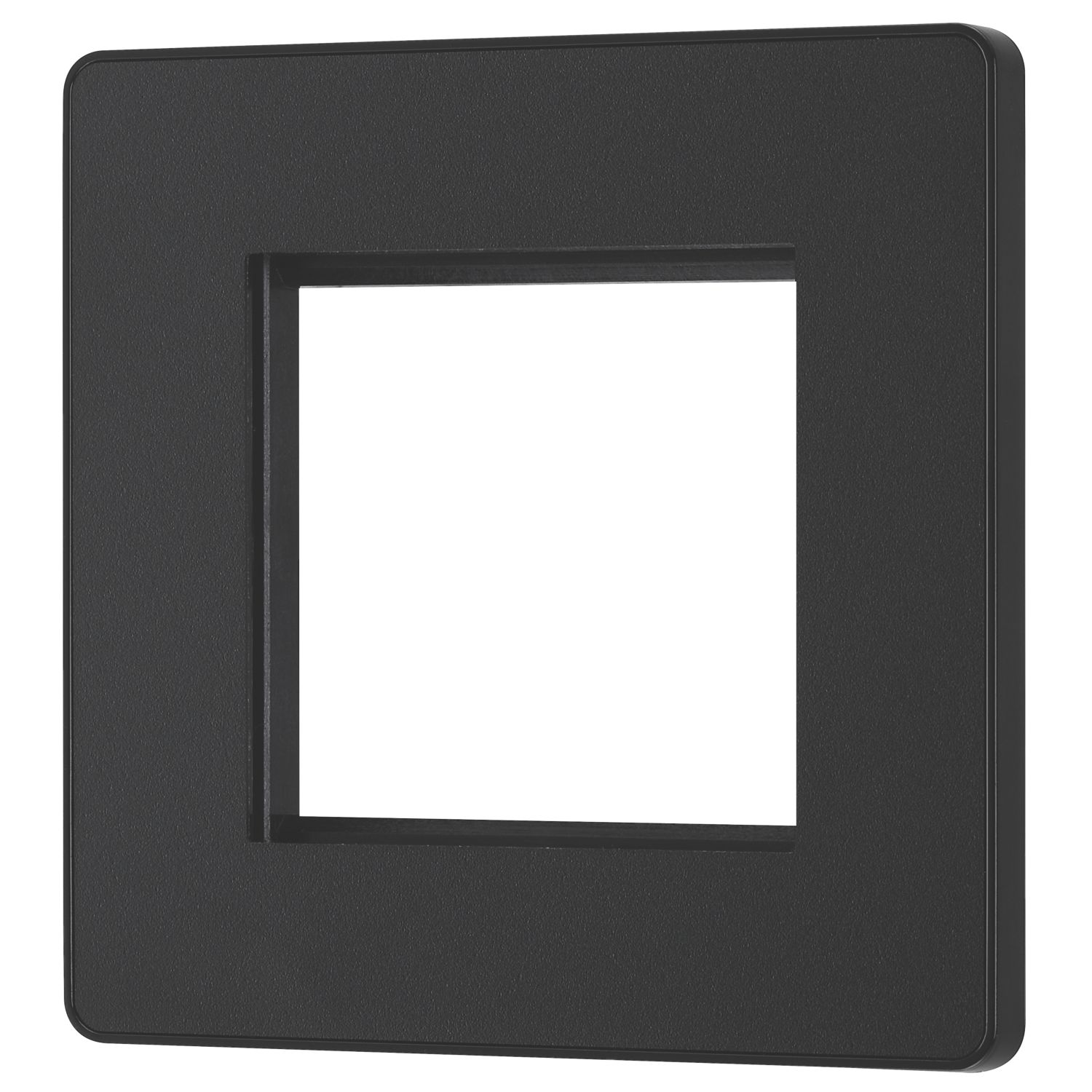 British General Evolve 2-Module Modular Faceplate Matt Black (740XG)