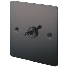 LAP  10AX 1-Gang 2-Way Toggle Switch  Black Nickel
