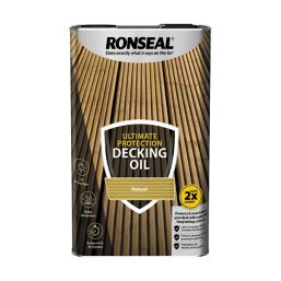 Ronseal Ultimate 5Ltr Natural  Decking Oil