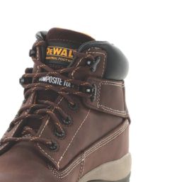 DeWalt Hammer    Safety Boots Brown Size 11