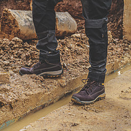 DeWalt Hammer    Safety Boots Brown Size 11