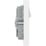 British General 900 Series 13A 2-Gang SP Switched Socket + 3.25A 65W 2-Outlet Type C USB Charger White