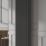 Reina 1800mm x 465mm 8217BTU Black Vertical 2 Column Radiator