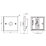 Knightsbridge  1-Gang 2-Way LED Intelligent Dimmer Switch  Brushed Chrome