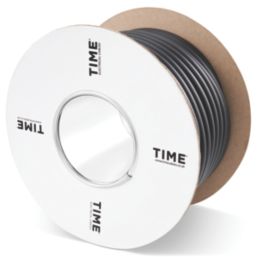 Time 3183Y Black 3-Core 1mm² Flexible Cable 25m Drum