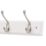 Essentials 4-Hook Rail White 458mm x 105mm