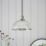 Quay Design Haze Industrial Pendant Bright Nickel