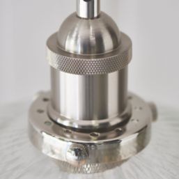 Quay Design Haze Industrial Pendant Bright Nickel