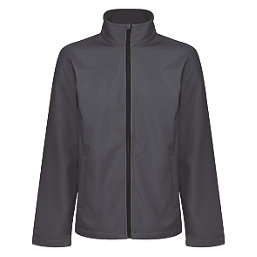 Regatta Ablaze Printable Softshell Jacket Seal Grey / Black Small 37 1/2" Chest