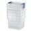 Essentials 24Ltr 283mm x 390mm x 308mm Transparent Storage Box 4 Pack