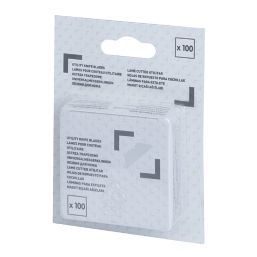 Essentials  Straight Utility Knife Blades 100 Pack