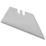 Essentials  Straight Utility Knife Blades 100 Pack
