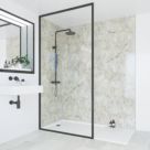 Multipanel Unlipped Bathroom Waterproof Wall Panel  Gloss Antique Marble 2400mm x 900mm x 11mm