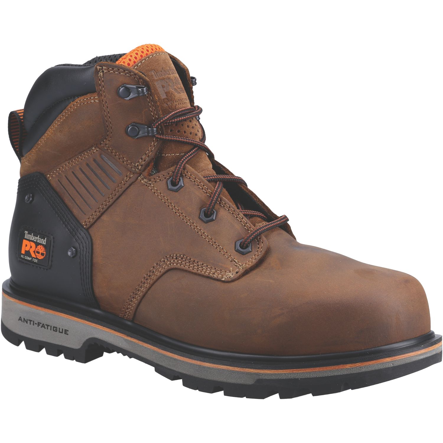 Timberland Pro Size 12 Brown Safety Boots (742CM)