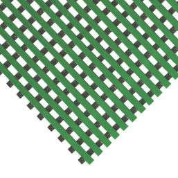 COBA DeckStep Anti-Slip Floor Mat Green 10m x 1m x 11.5mm