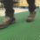 COBA DeckStep Anti-Slip Floor Mat Green 10m x 1m x 11.5mm