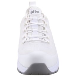 Site Trona Metal Free  Safety Trainers White Size 10