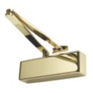 Rutland TS.3204 Fire Rated Overhead Door Closer Polished Brass
