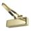 Rutland TS.3204 Fire Rated Overhead Door Closer Polished Brass