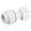 Flomasta  Plastic Push-Fit Straight Tap Connectors 22mm x 3/4" 2 Pack