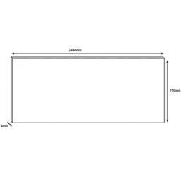 Wilsonart Arches Midnight Purple Splashback 3050mm x 750mm x 4mm