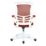 Nautilus Designs Luna Medium Back Task/Operator Chair Red