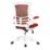 Nautilus Designs Luna Medium Back Task/Operator Chair Red