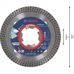 Bosch Expert X-Lock Masonry Diamond Cutting Disc 85mm