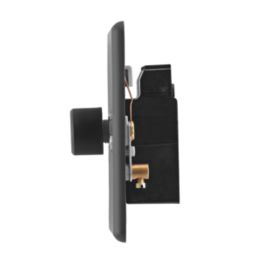 Arlec  1-Gang 2-Way LED Dimmer Switch  Charcoal