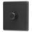 Arlec  1-Gang 2-Way LED Dimmer Switch  Charcoal