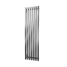 Towelrads Soho 1800mm x 305mm 2999BTU Chrome Vertical Designer Radiator