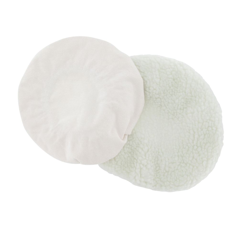 Silverline Soft Polishing Bonnet Set 240mm White 2 Pcs